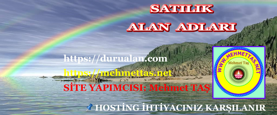 Alan adı istek formuna ulaşmak için tıklayın!